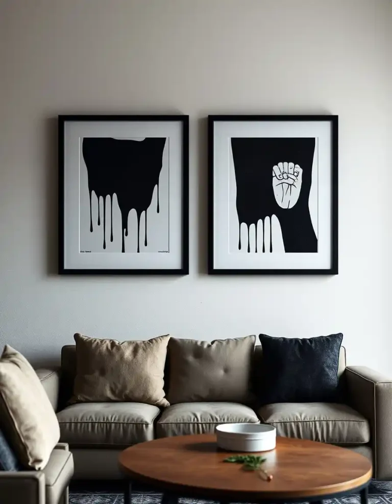 🖼️ Comment accrocher deux photos sur un mur : règles, idées et hauteurs idéales