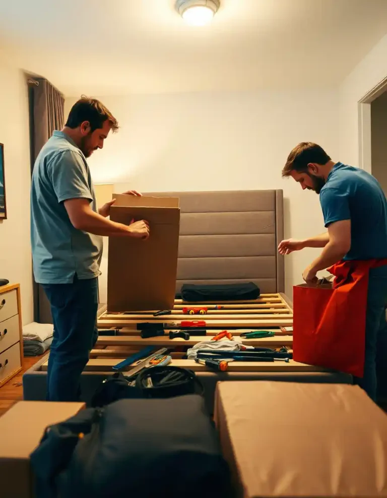 Déménageurs : Assemblent-ils votre lit ? Quelle est leur prestation ? 🛏️