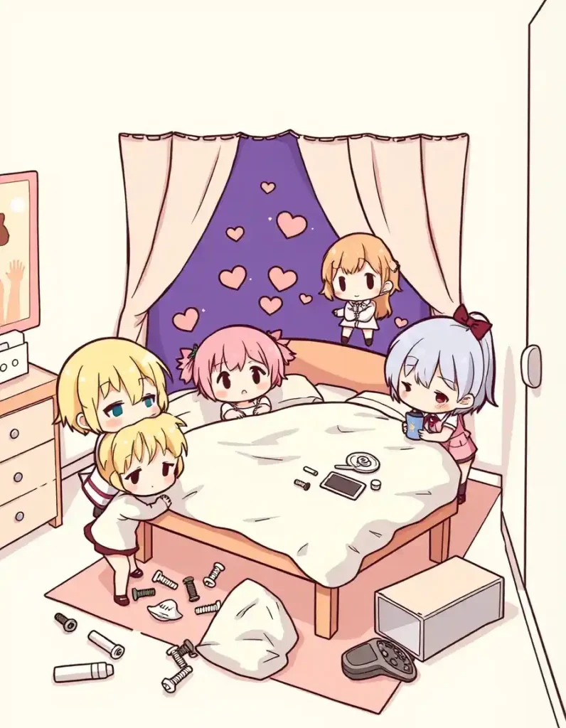 Préparation du lit et de l'espace 🧰