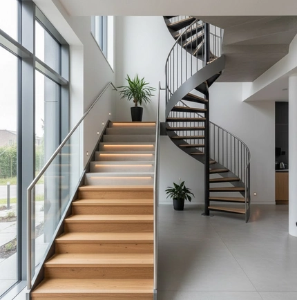 Prix d’un escalier : quel budget prévoir en 2025 ? 🏠