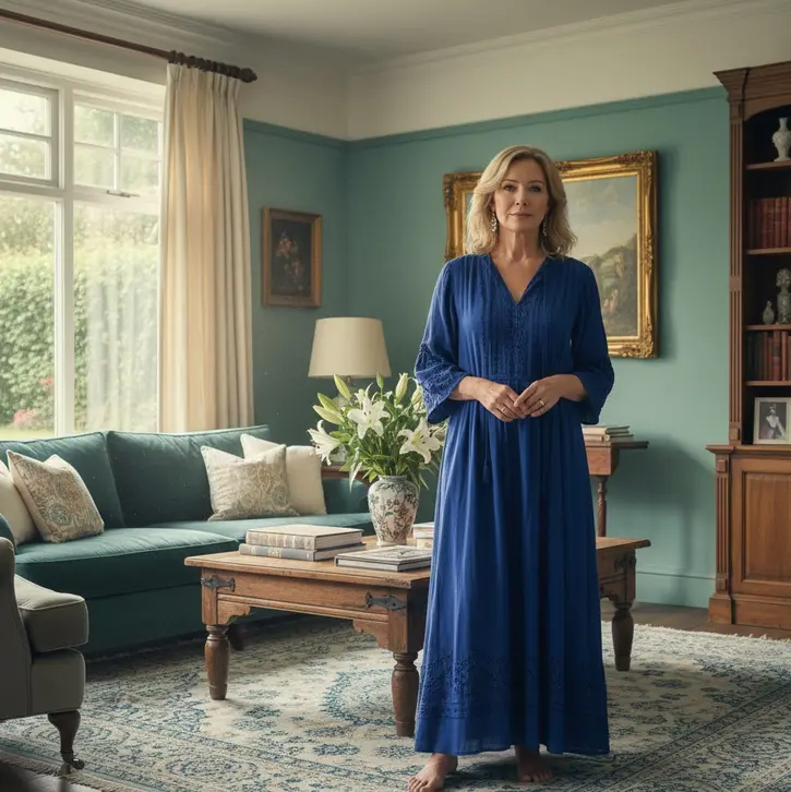 piece avec mur couleur vert d'eau