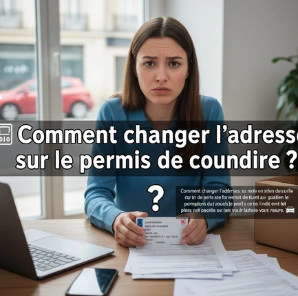 🪪 Comment changer l’adresse sur le permis de conduire ?