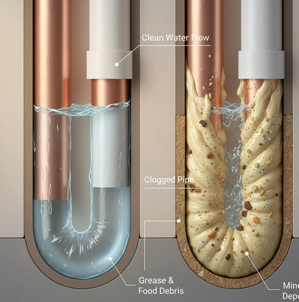 🚰 Pourquoi les canalisations se bouchent ?