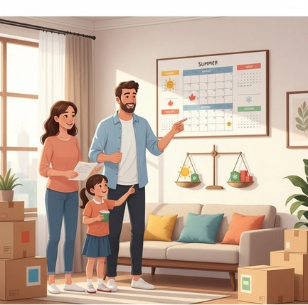 📦 Quel est le meilleur mois pour déménager selon votre situation ?