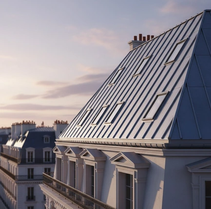 🏠 Toiture en zinc : caractéristiques, prix, avantages et inconvénients