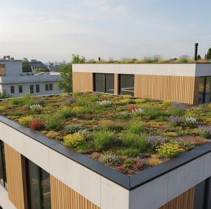 🌿 Toiture végétalisée : les choses à savoir