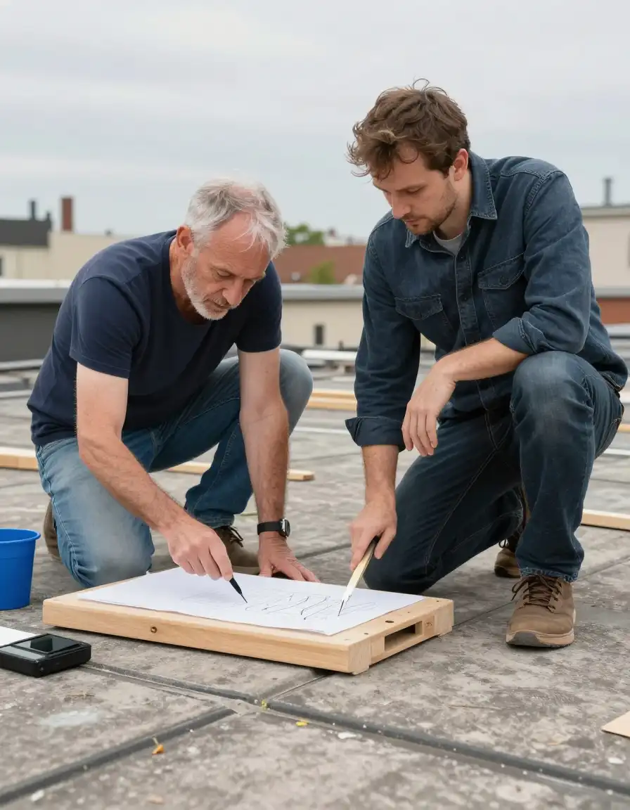 nettoyage du toit, quelle surface